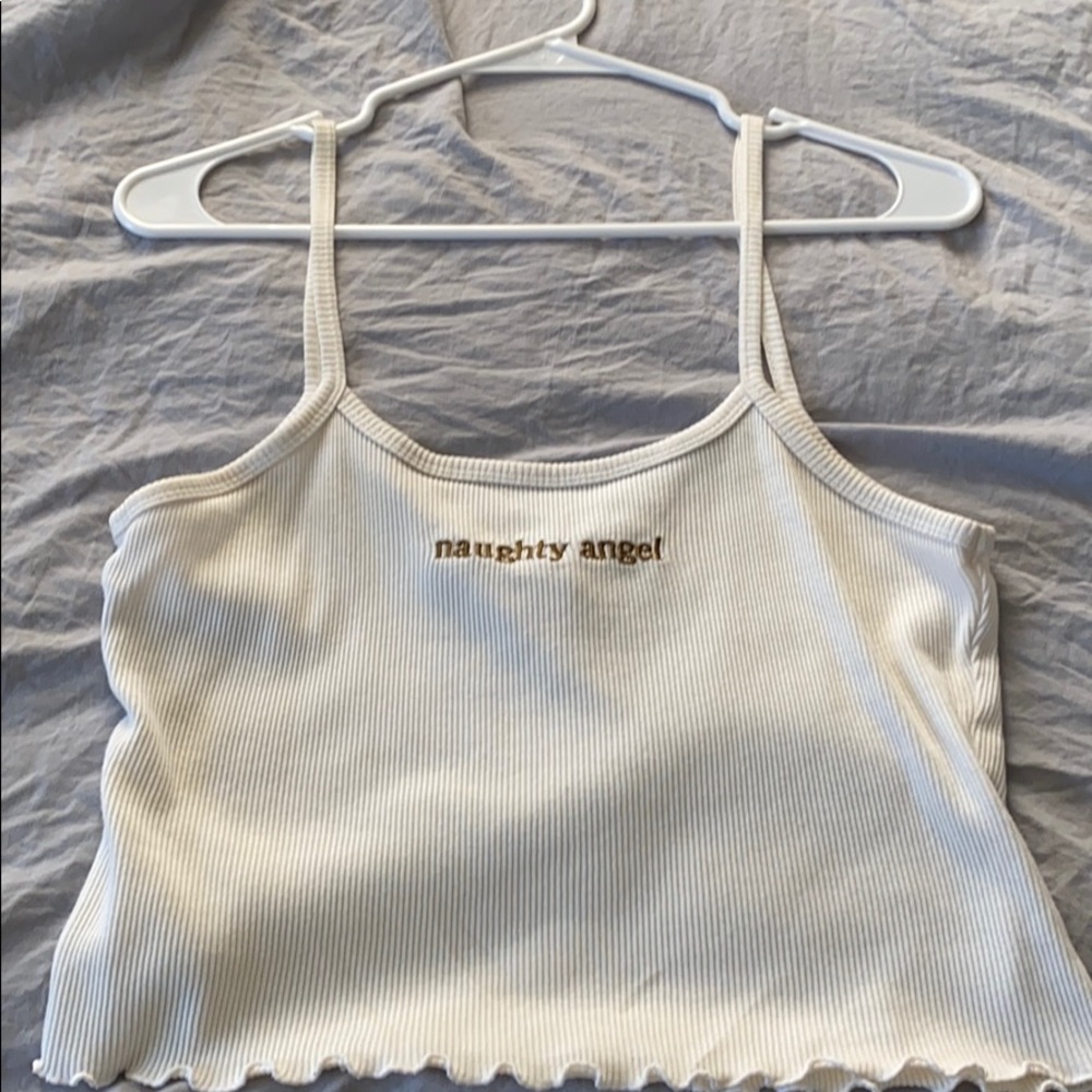 White Victoria secret tank top